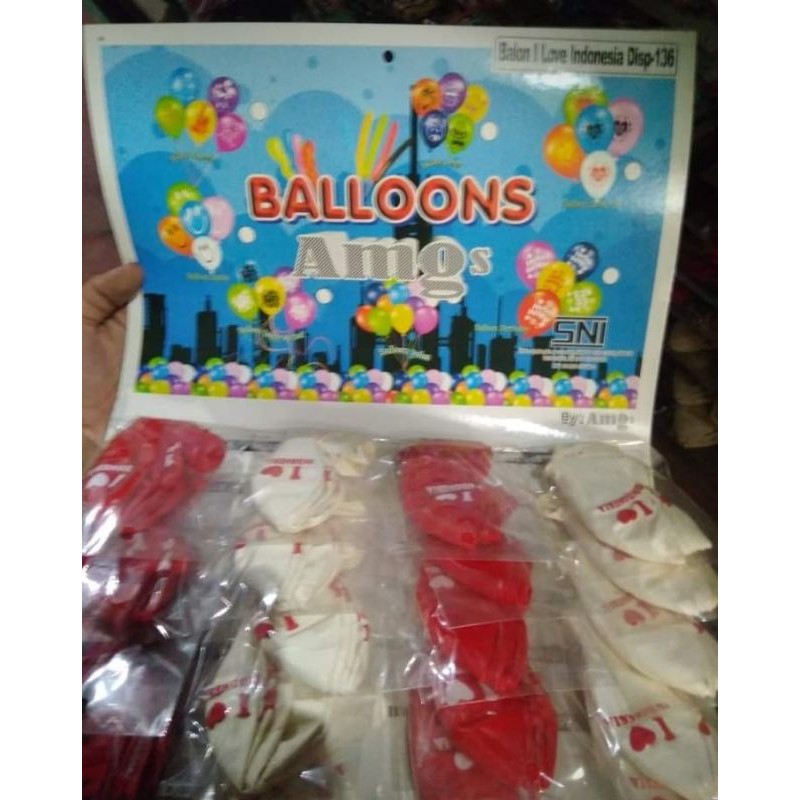 Balon AMGs Merah Putih