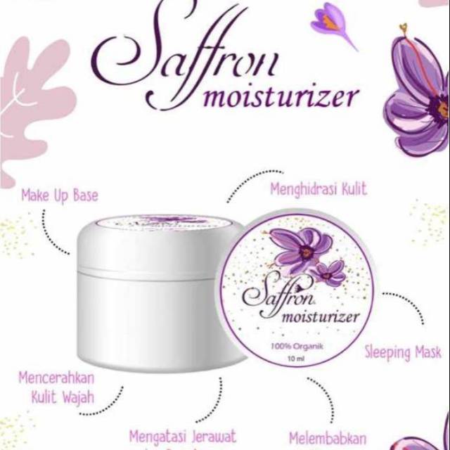saffron moisturizer