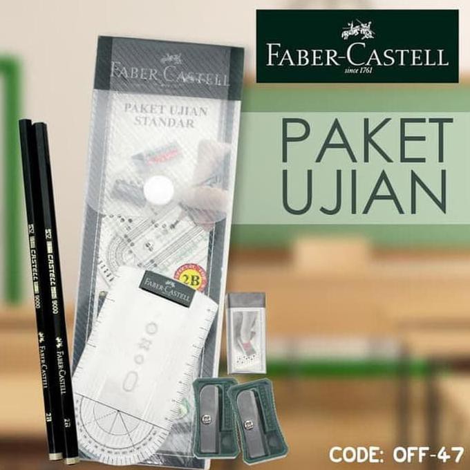 

JUAL PAKET UJIAN STANDARD FABER CASTELL ALAT TULIS UJIAN (OFF-47) MURAH