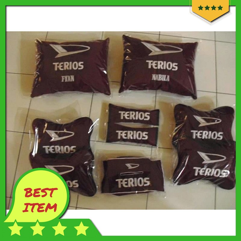 bantal new daihatsu terios / bantal mobil daihatsu terios / pillow car new daihatsu terios variasi