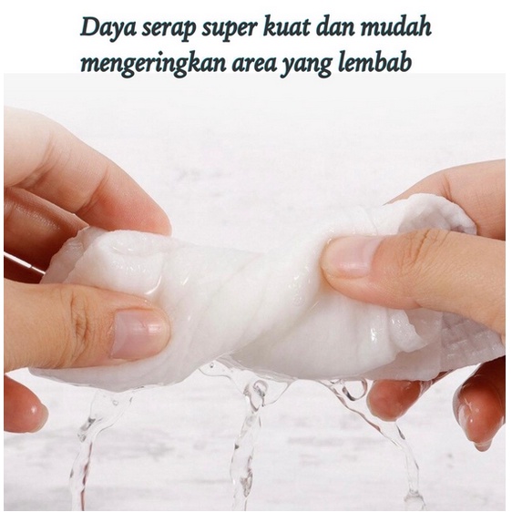 Handuk Wajah Compressed  Travel Size Tissue Candy Kompres Portable