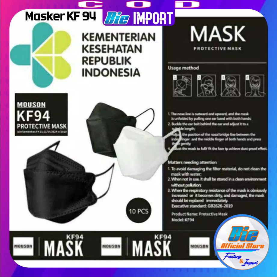 MASKER DUCKBILL 3 Ply / Masker KF94 / Masker Evo / Masker Medis