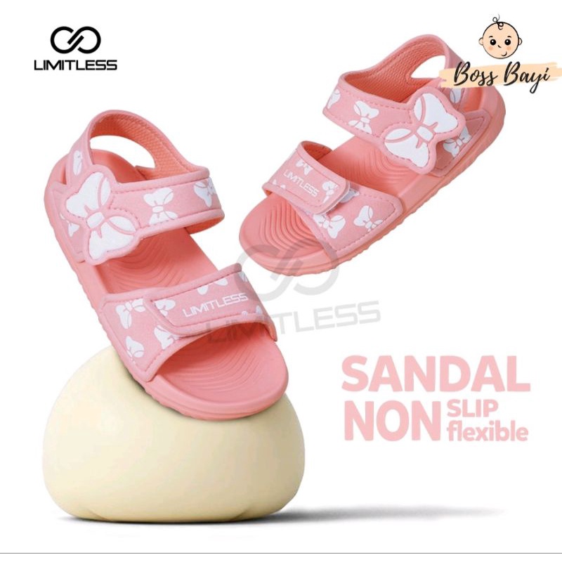 LIMITLESS Sepatu Sandal Anak Bahan Ringan Empuk size 26-35