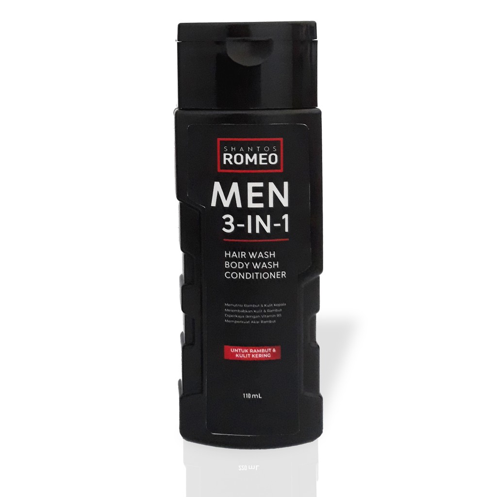 Shantos Romeo Men 3in1 110ml (Shampoo, Conditioner &amp; Body Wash)