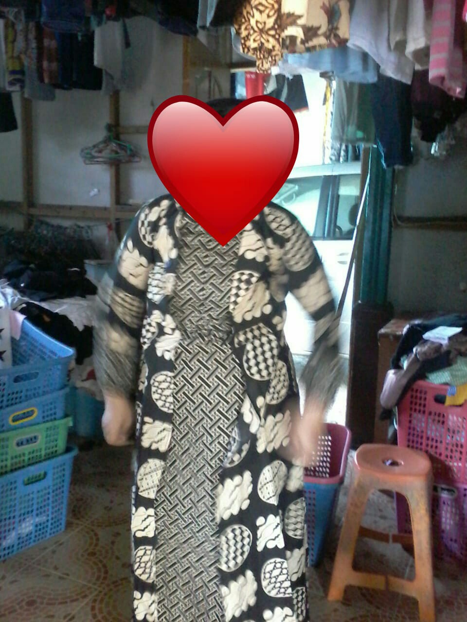 Gamis Ekslusif Jumbo Gamis Batik Sriwedari Maxi Jumbo Bumil/busui Katun Sogan Allsize Ld110cm