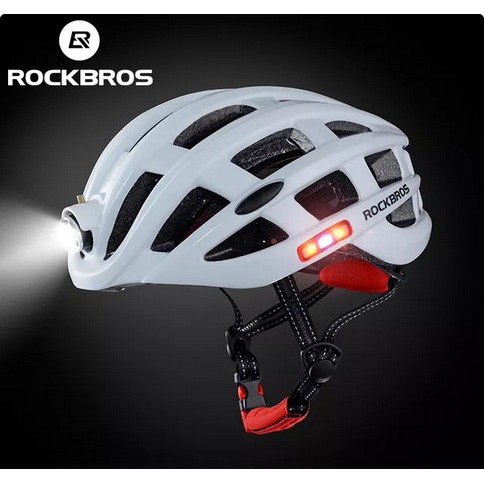 Helm Sepeda Rockbros Sepeda Help Rockbros Plus Lampu Charge ZN1001