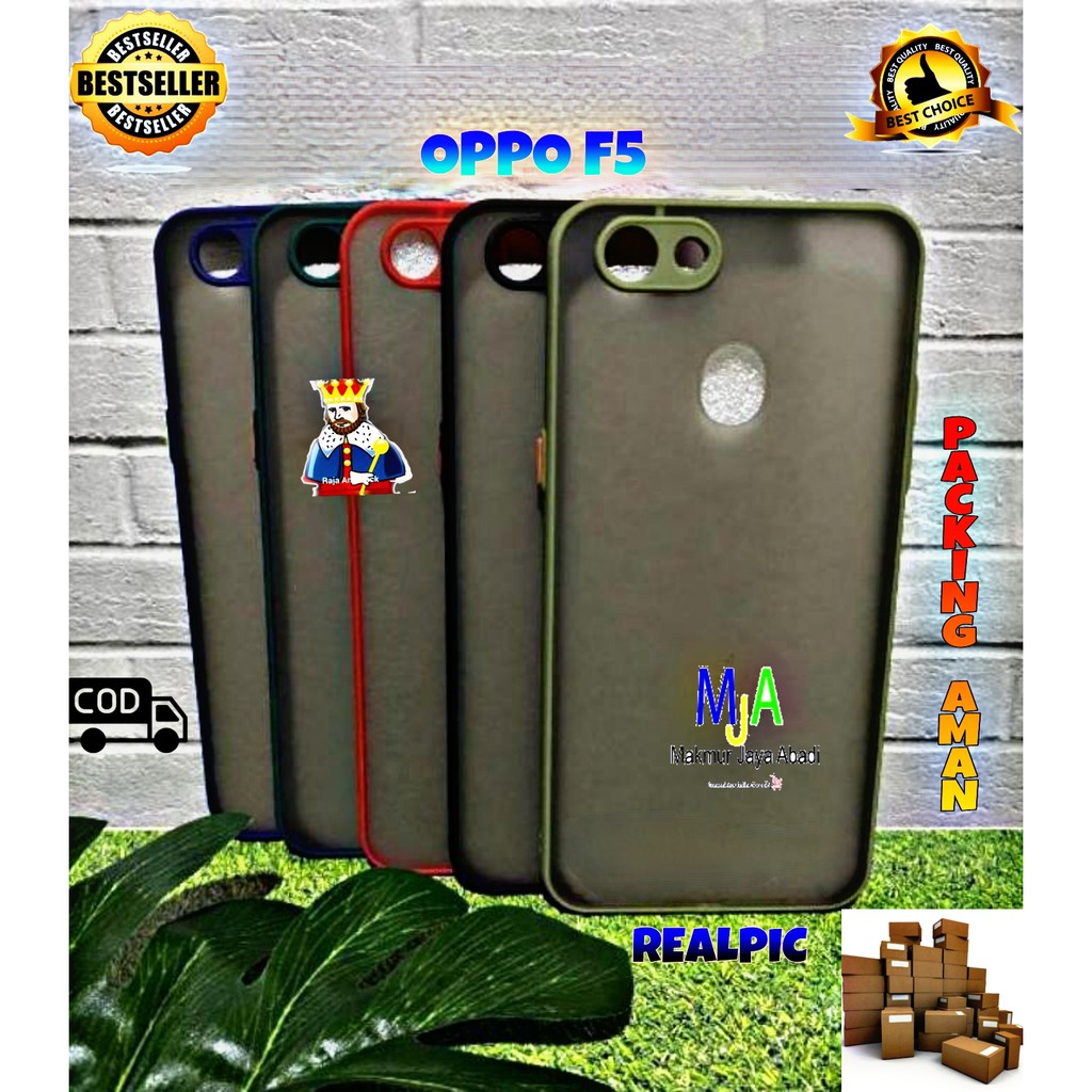 SOFTCASE OPPO F5 - CASE MATTE FULL COLOUR MY CHOICE BUMPER CASE PELINDUNG KAMERA