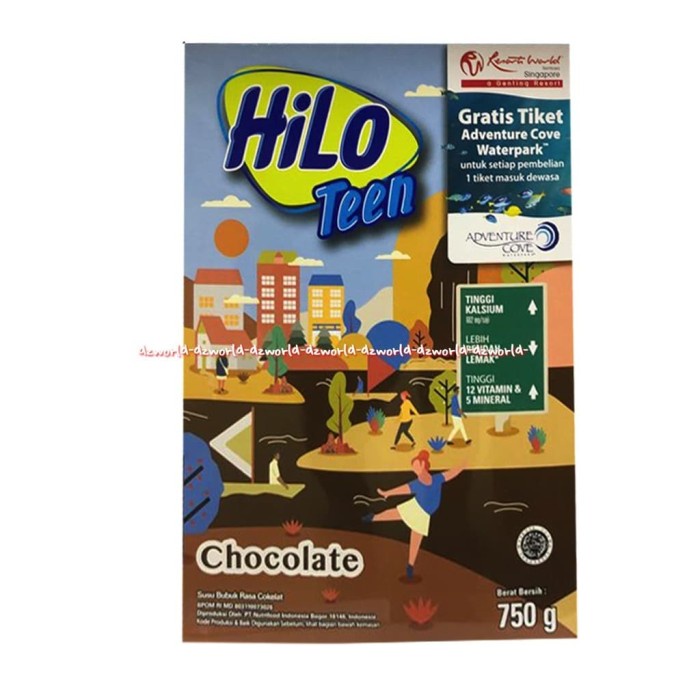 

ds211vz Hilo Teen Chocolate Susu Hailo Untuk Remaja Coklat 750Gr Xa201As