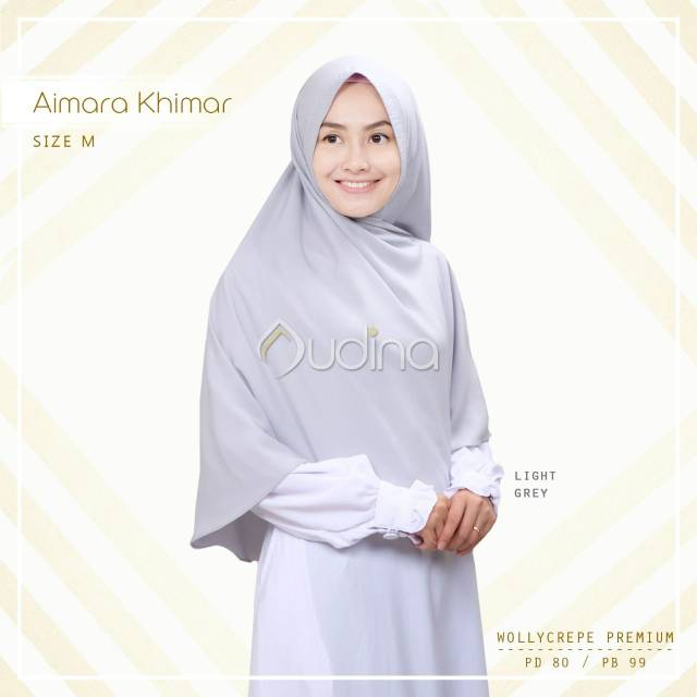 Hijab Instan Syari Non Pet Aimara M Original by Audina