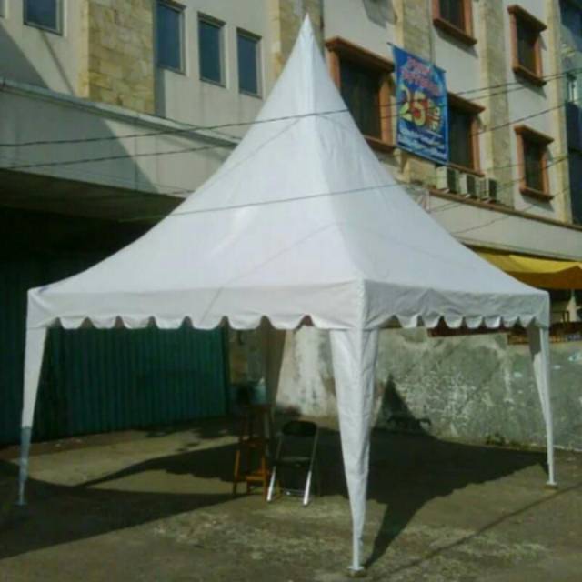 tenda cafe model kerucut 3x3 tenda cafe kafe
