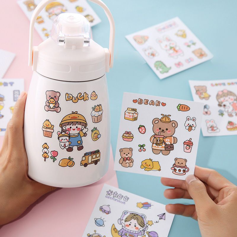 

[ST05] Stiker lucu korea transparan deco