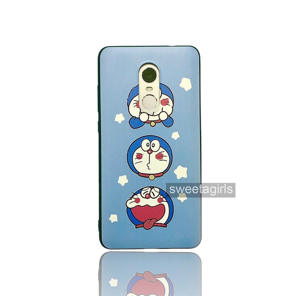 Casing Silikon Lucu untuk Xiaomi Redmi Note 4X - Model Pro Cam - Casing peach Case Gemoy - Bisa Bayar ditempat - sweetacase.id - Case Cubit Lucu - Karakter -  Softcase - Case Gemoy - Kesing - Aesthetic - Boneka 3D