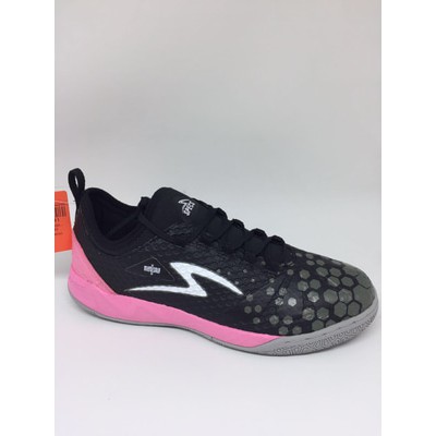 Sepatu futsal specs original Metasala Knight black/dark granite/pink
