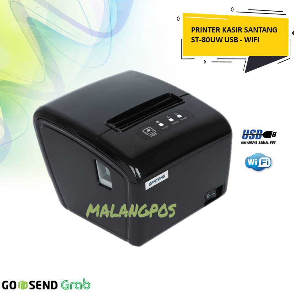 PRINTER KASIR THERMALL 80MM SANTANG ST-80UW USB WIFI