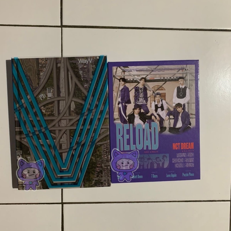 

album only nct dream reload wayv stranger