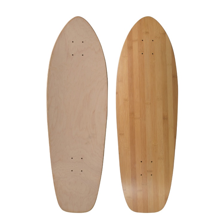 Alice Papan Seluncur / Skateboard / Longboard 32 &quot;Bahan Kayu Maple / Bambu