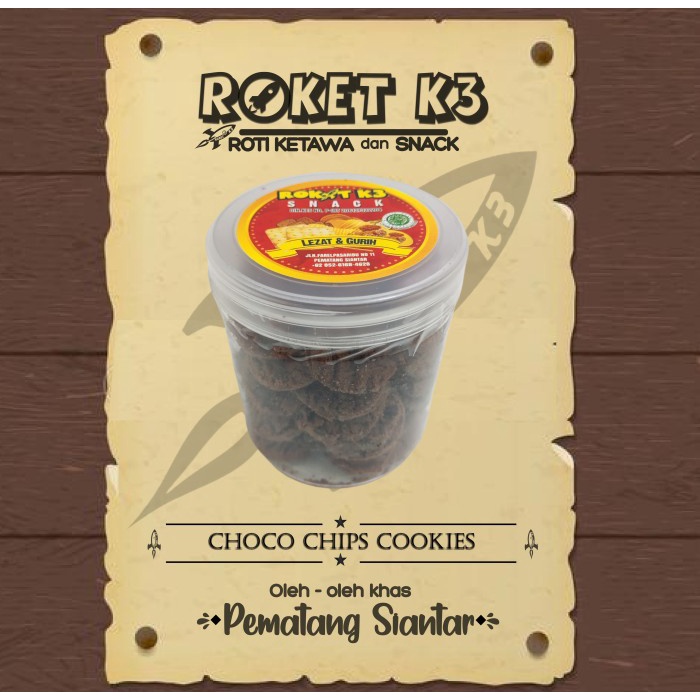 

Choco Chips Cookies Panggang Premium Snack Makanan Ringan Kue Kering