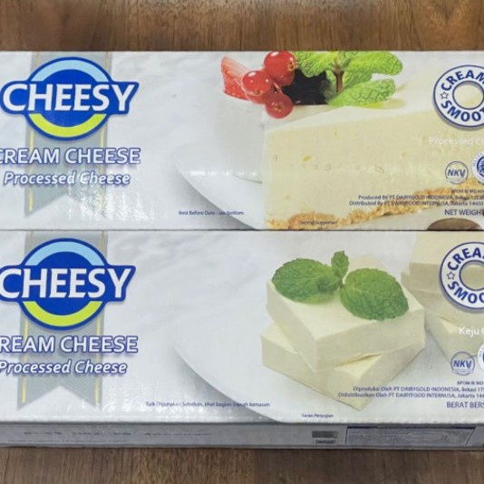 

Cream cheese Chessy Natural Halal Mui