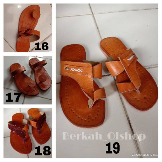 Sandal Kulit Wanita asli Magetan
