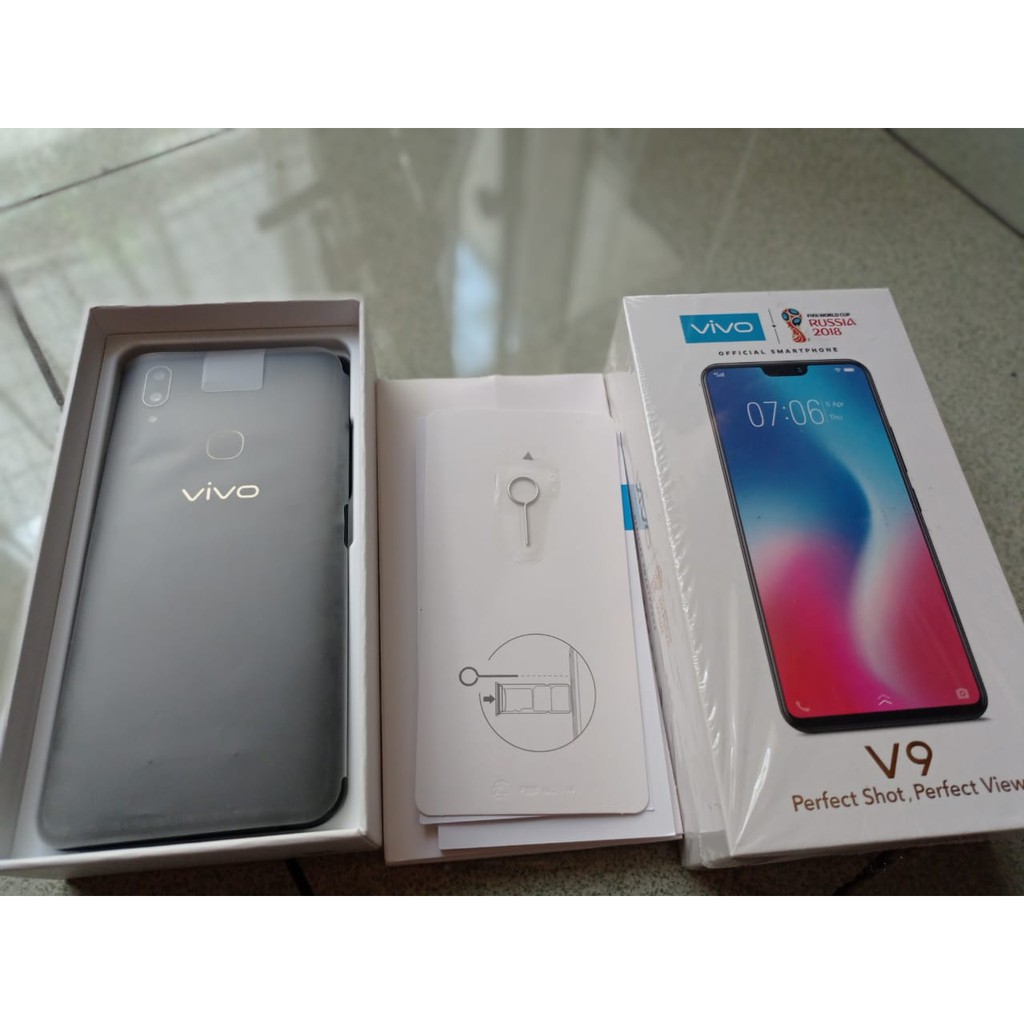 HP VIVO V9 RAM 4/64 SECOND mulus seperti BARU