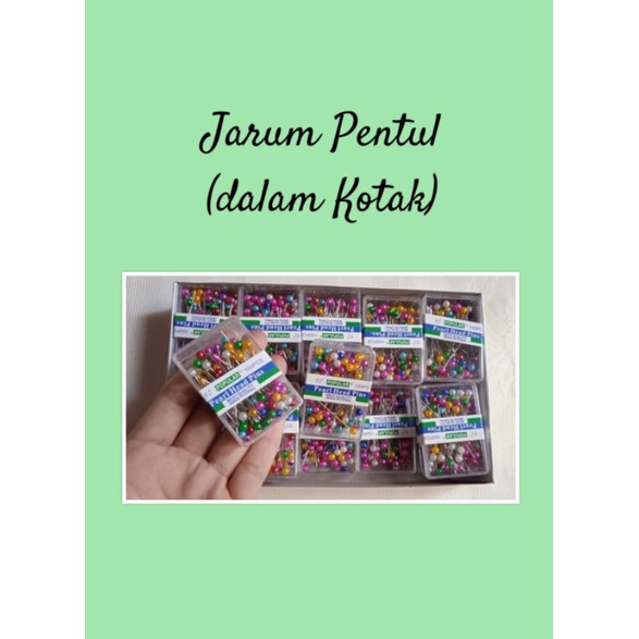Jarum Pentul 1 Kotak