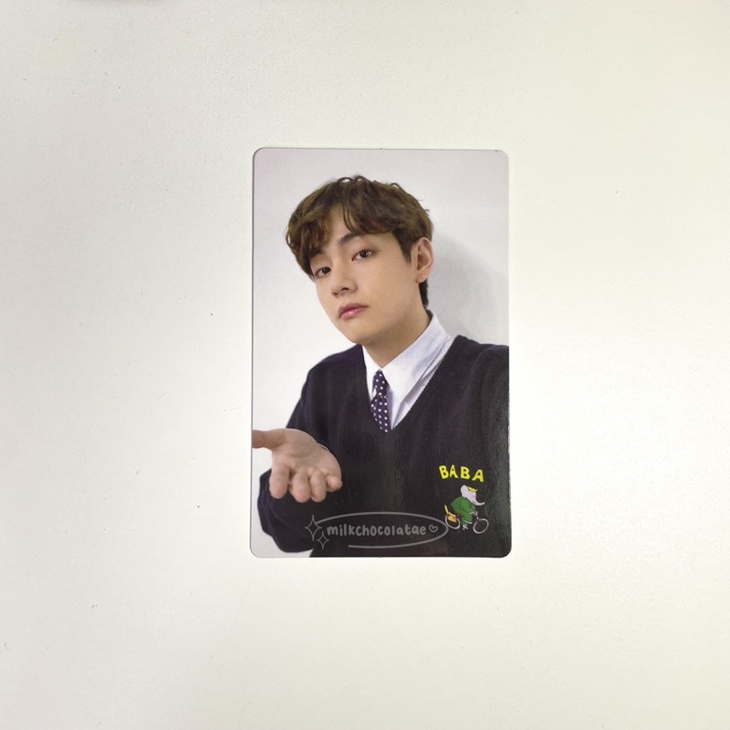 photocard taehyung jp fc mobile renewal
