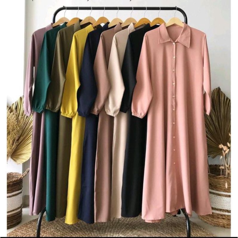 Gamis Nidia Full Kancing Busui