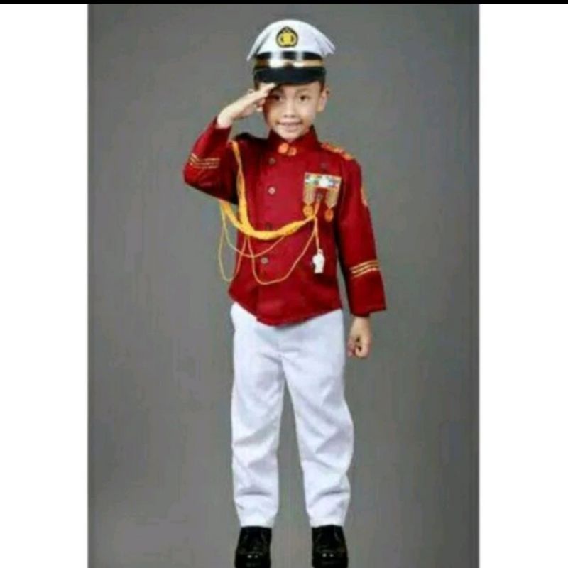 baju akpol anak laki-laki baju profesi baju karnaval
