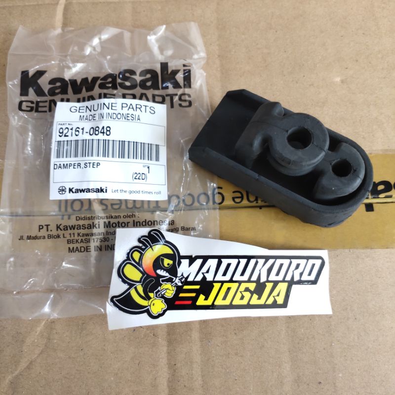 KARET FOOTSTEP POSTEP KLX DTRACKER 150 ORIGINAL
