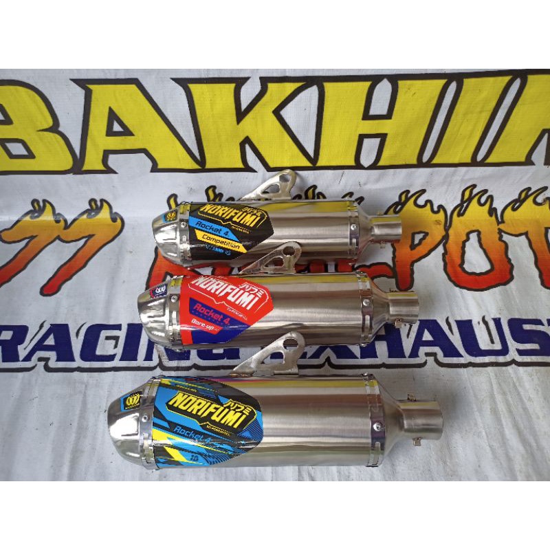 SELENCER SAJA KNALPOT NORIFUMI KLX150 D TRACKER 150 CRF150