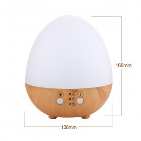 FUNHO Aromatherapy Air Humidifier Wood 230ml with LED RGB - AJ-221 - Wooden