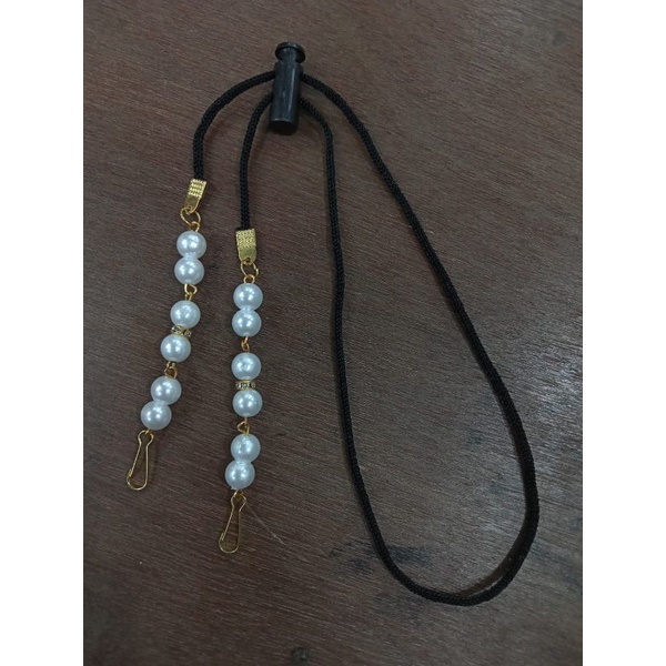 konektor masker 2in1 mutiara