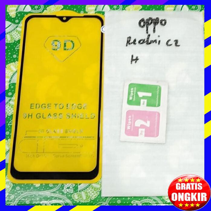 ACC HP TEMPERED GLASS FULL OPPO REALMI C2