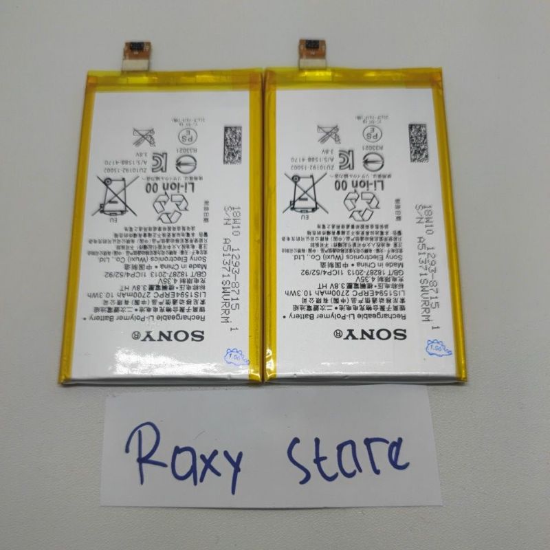 Battery Baterai Batre Sony Xperia Z5 Mini Compact Original