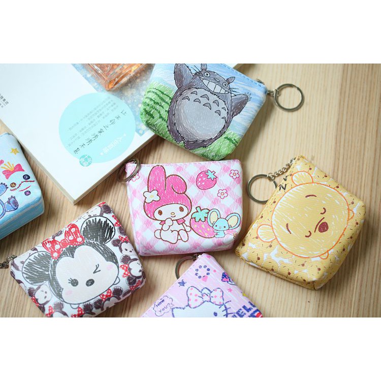 Dompet Koin Kunci Korean cartoon waterproof creative