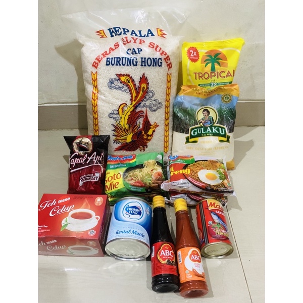 

Paket sembako kumplit