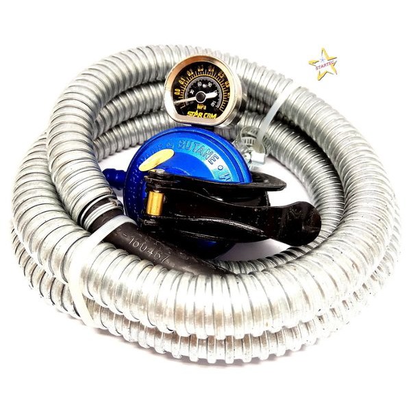 Regulator Gas Kepala Jepit Pengaman Anti Bocor LPG Starcam SC-23MSS de RA1127 CC Home