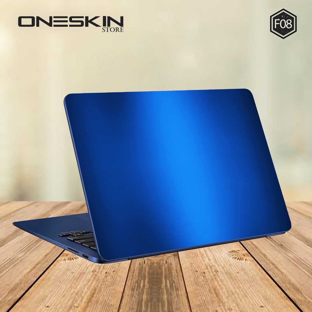 Skin Laptop-Laptop Protector-Garskin Laptop Asus-Garskin Blue Metalic