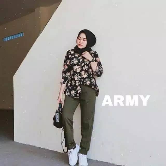 mix and match celana baggy pants