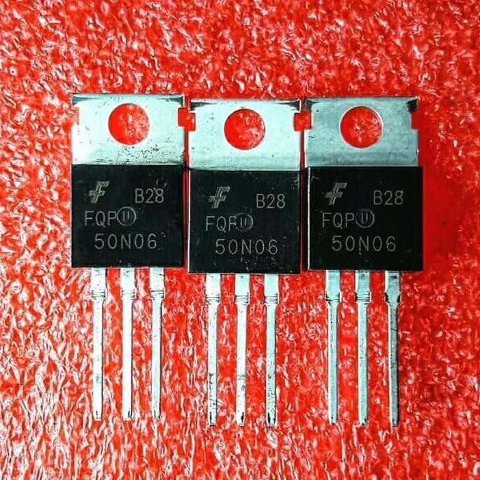 Terbaru Mosfet Fqp50N06 50N06 Fqpf50N06 N Channel 60V 50A Original
