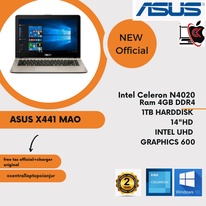 NEW LAPTOP ASUS X441MAO /INTEL CELERON N4020/RAM 4GB DDR4/HDD 1TB/INTEL UHD GRAPHICS