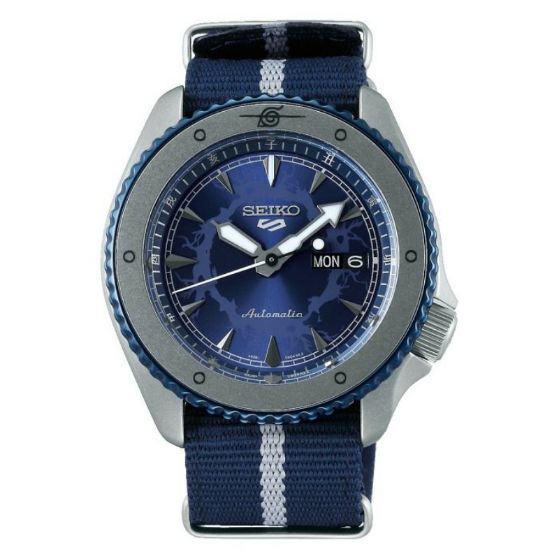 SEIKO 5 SPORTS NARUTO & BORUTO SRPF69K1/SRPF69 SASUKE LIMITED EDITION