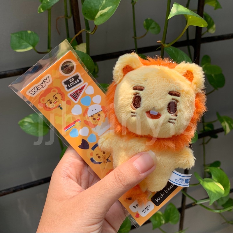 LUCAS Luion by @_lululion 10cm lion animal doll nct wayv