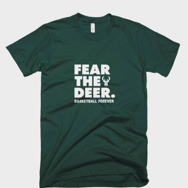KAOS BASKET MILWAUKEE BUCKS FANS FEAR THE DEAR - KAOS BUCKS FANS NBA