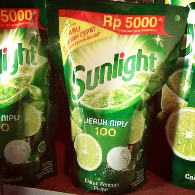 2 Sunlight sabun  cuci  piring  210ml Shopee Indonesia