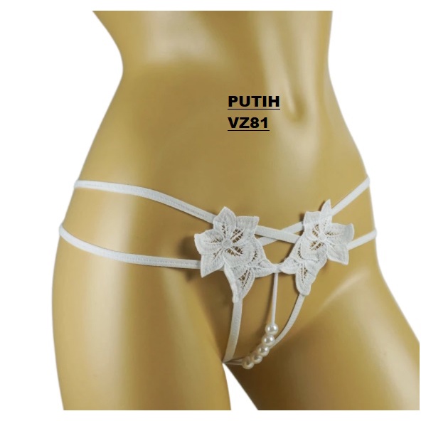 Celana Dalam Side-2x2 Pearl G-string