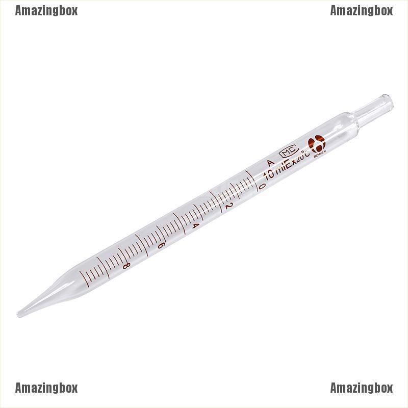 Abid Prior 1pcs Chemistry Lab Glass Dropper Pipette 10ml Transfer Scale Pipette Supplies Belly Shopee Indonesia