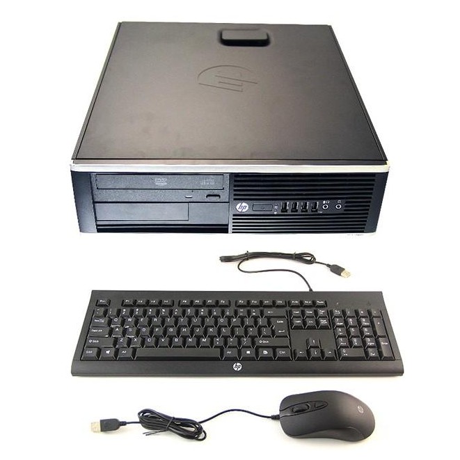 OBRAL PC CPU LED HP COMPAQ 6300 SFF / CORE i5 / 4GB RAM / 750GB / DVD / WIN 10 / NEW / MURAH