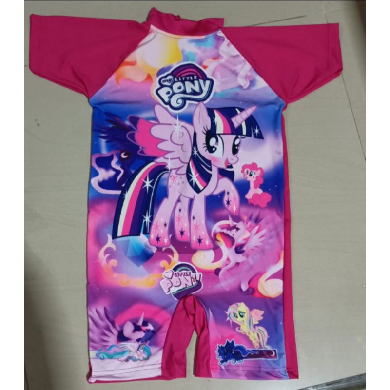 BAJU RENANG ANAK LITTLE PONY