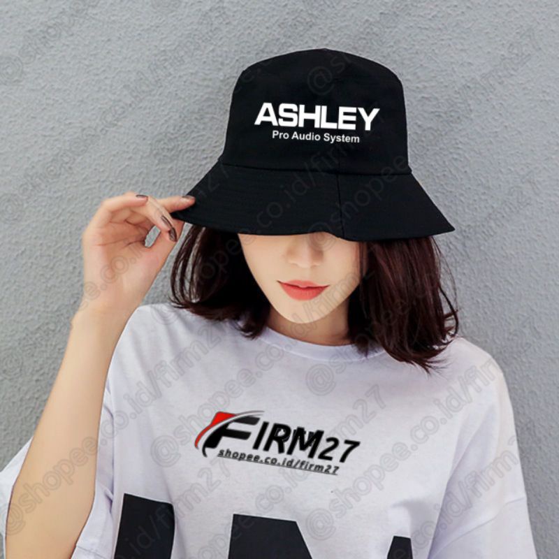 Topi Ashley Pro Audio System Bucket - Bucket Hat Ashley